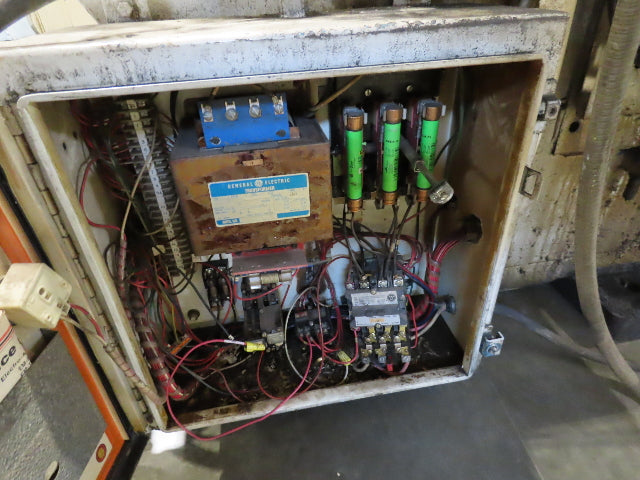 Cincinnati Sheet Metal Shear 1/4"x 10' AccuCut Feed Table PMI Shearmate Outfeed