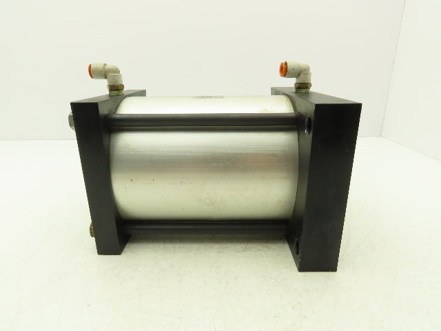 Rockford Air Devices 6x6 Pneumatic Air Cylinder 6"Bore 6"Stroke Flange Mount