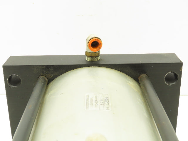 Rockford Air Devices 6x6 Pneumatic Air Cylinder 6"Bore 6"Stroke Flange Mount
