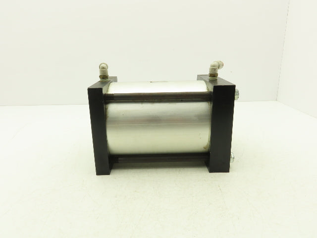 Rockford Air Devices 6x6 Pneumatic Air Cylinder 6"Bore 6"Stroke Tapped Mounting