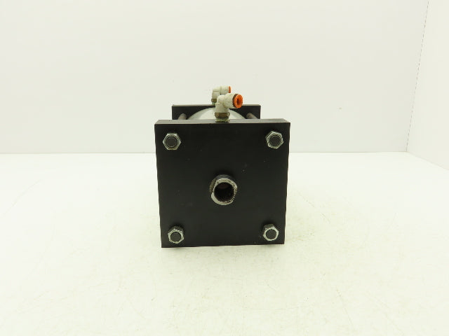 Rockford Air Devices 6x6 Pneumatic Air Cylinder 6"Bore 6"Stroke Tapped Mounting