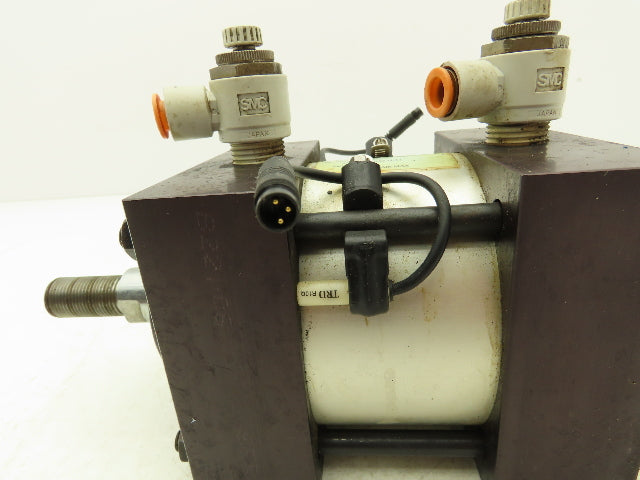 Bimba TRD 39451 4x1" Double Rod Pneumatic Air Cylinder 4"Bore 1"Stroke 250psi