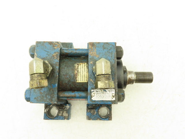 Ortman Fluid 3THJ Hydraulic Cylinder 3.25" Bore 1/2" Stroke 3000psi Foot Mount