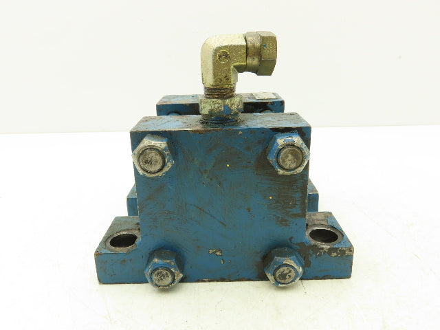Ortman Fluid 3THJ Hydraulic Cylinder 3.25" Bore 1/2" Stroke 3000psi Foot Mount