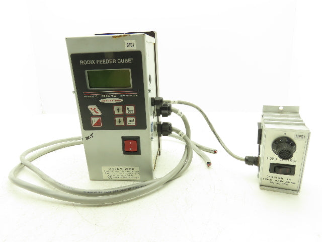 Rodix 121-000-0751 Vibratory Feeder Cube VF-9 120/240VAC In 0-120V Out Auto-Tune