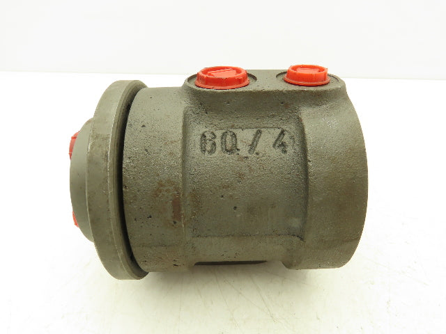 Bini DA 060/04 Rotary Manifold Hydraulic 4 Channel 6000PSI Ports 3/8" & 1/2"NPT