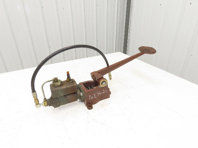 MICO 03-020-485 Hydraulic Master Brake Cylinder 2-Stage with Foot Pedal 90psi