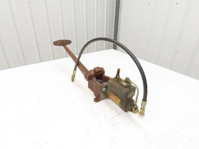 MICO 03-020-485 Hydraulic Master Brake Cylinder 2-Stage with Foot Pedal 90psi
