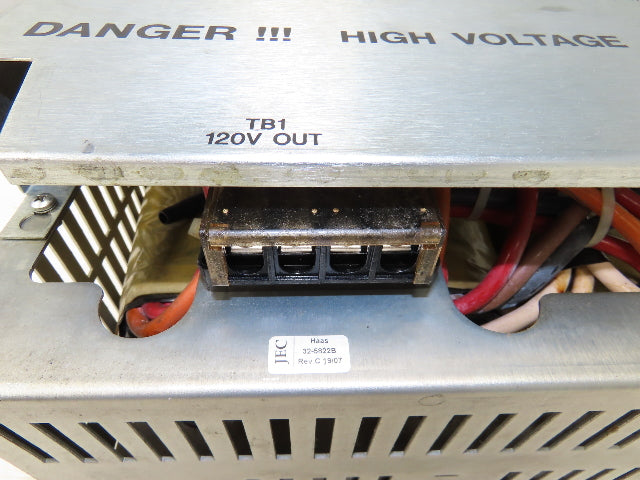 Haas 32-5822B Transformer CNC Power Supply HV 260/195V LV 120/240V 1 & 3PH Rev C