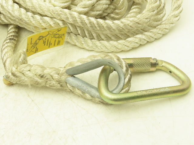 MSA Rose Dynescape 506416 Descender with 50' Rope Lifeline & Escape Belt 300Lb