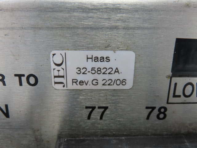 Haas 32-5822A Transformer CNC Power Supply HV 260/195V LV 115/230V 1 & 3PH Rev G