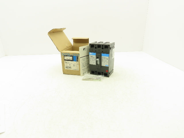 Fuji Electric BU3FHC-030L Circuit Breaker 3Ph 30A 600VAC 3 Pole 250VDC