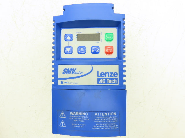 Lenze ESV751N02YXB AC Tech SMVector 1HP Variable Frequency AC Drive VFD 240V 1Ph
