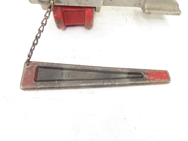 M&M Train Car Rail Clamp Wheel Block Steel/Aluminum Chock