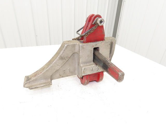 M&M Train Car Rail Clamp Wheel Block Steel/Aluminum Chock