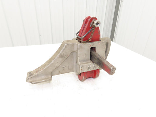 M&M Train Car Rail Clamp Wheel Block Steel/Aluminum Chock