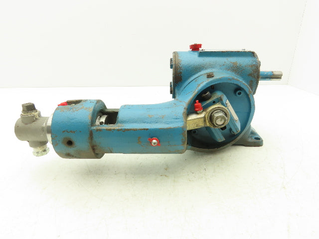 Jaeco 108-072-S2TZ Hydraulic Plunger Metering Pump 4.75 GPH 1180psi 1/3Hp