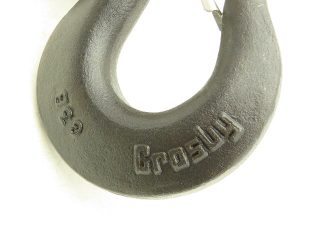 Crosby IA 3-Ton Hoist Upper Swivel Hook Mount with Chain Guide