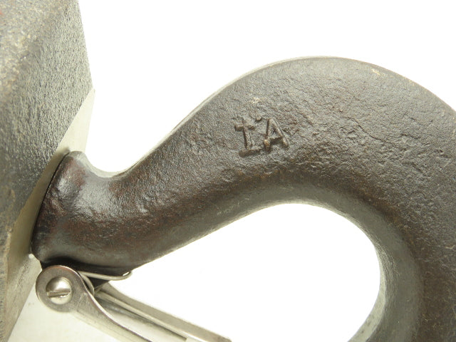 Crosby IA 3-Ton Hoist Upper Swivel Hook Mount with Chain Guide