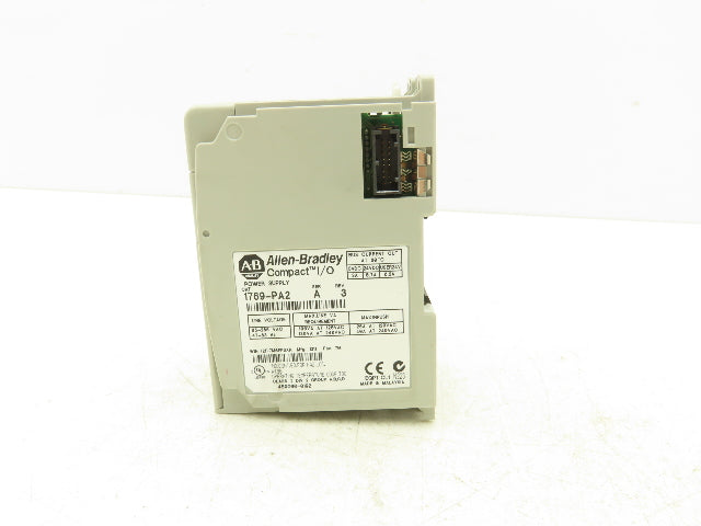 Allen Bradley 1769-PA2 Compact I/O Power Supply Series A W/Terminator End Cap