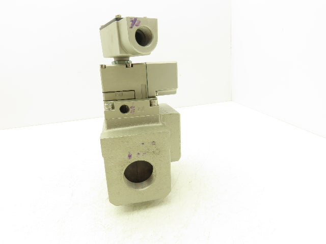 SMC VP3185-125TZA-N Pneumatic Solenoid Pilot Valve 3-Port 1-1/4"NPT