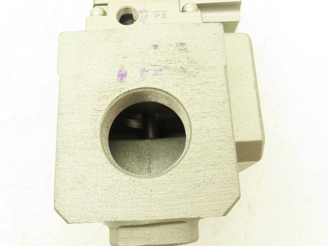 SMC VP3185-125TZA-N Pneumatic Solenoid Pilot Valve 3-Port 1-1/4"NPT