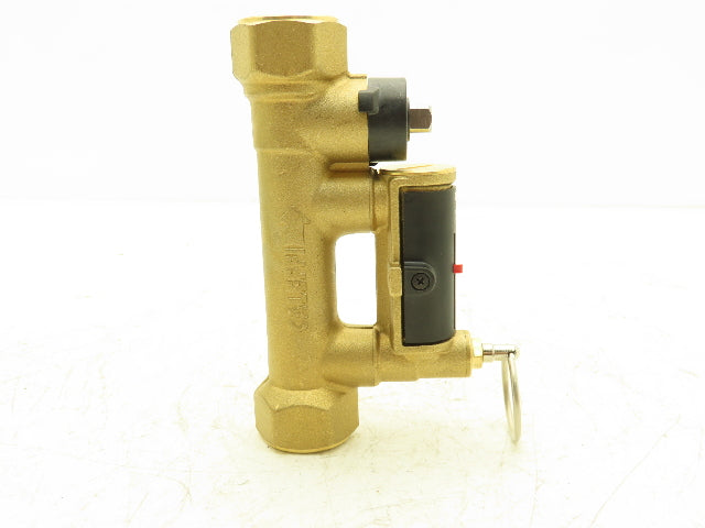Caleffi 132552A QuickSetter Balancing Valve w/Flow Meter 2-7GPM 3/4"FNPT 150PSI