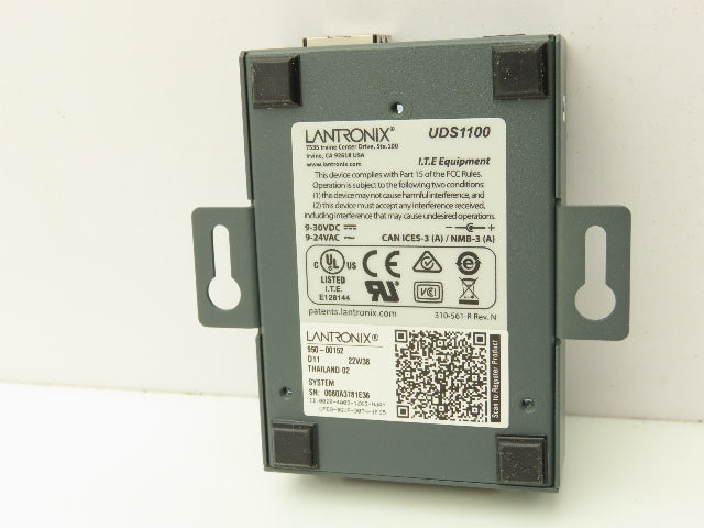 Lantronix UDS1100 Serial to Ethernet Adapter Device Server Module 950-00152