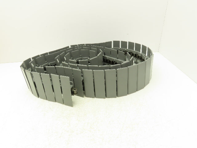 Rexnord D863TAB S-4.5 TableTop Conveyor Chain Side Flex 4.5"x 10'L Gray