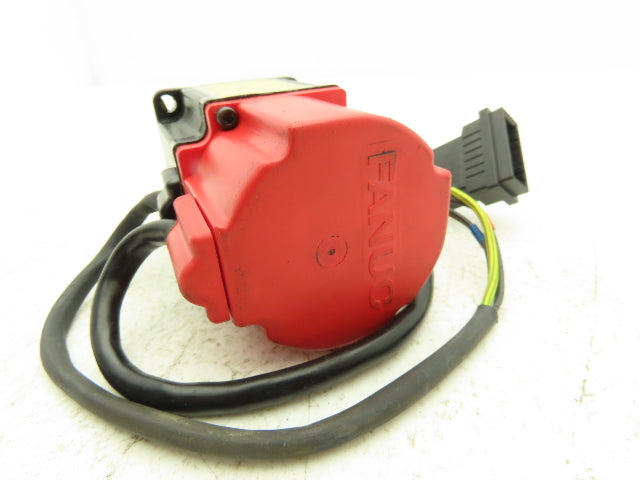 Fanuc A06B-0113-B075 AC Servo Motor 0.2kw 3000RPM Encoder A20B-8001-0560