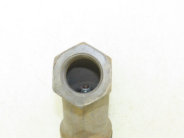 Asco 835215 Shutoff Valve 1-1/2"NPT 120VAC Main 0-40PSI Aux 50-125PSI