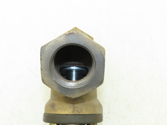 Asco 835215 Shutoff Valve 1-1/2"NPT 120VAC Main 0-40PSI Aux 50-125PSI