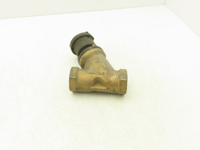 Asco 835215 Shutoff Valve 1-1/2"NPT 120VAC Main 0-40PSI Aux 50-125PSI