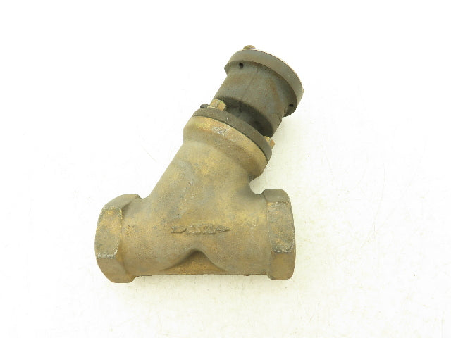 Asco 835215 Shutoff Valve 1-1/2"NPT 120VAC Main 0-40PSI Aux 50-125PSI