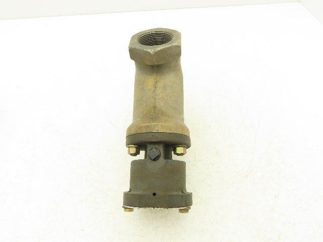 Asco 835215 Shutoff Valve 1-1/2"NPT 120VAC Main 0-40PSI Aux 50-125PSI