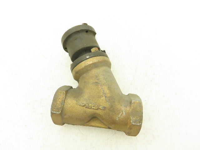 Asco 835215 Shutoff Valve 1-1/2"NPT 120VAC Main 0-40PSI Aux 50-125PSI