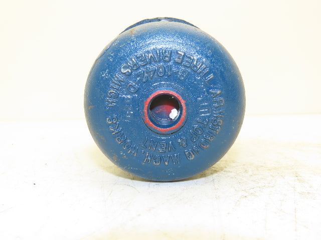 Armstrong 2D/G Ball Float Trap Air Gas Vent 1/2" NPT 115PSI 1/8" Orifice