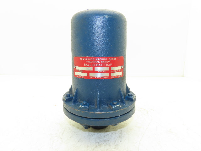 Armstrong 2D/G Ball Float Trap Air Gas Vent 1/2" NPT 115PSI 1/8" Orifice