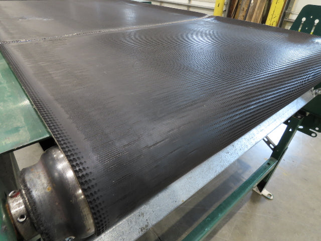 Dematic 39"x 10' Gapper Conveyor 34" Belt 2-Speed Package Gapping 90/160fpm 36"H