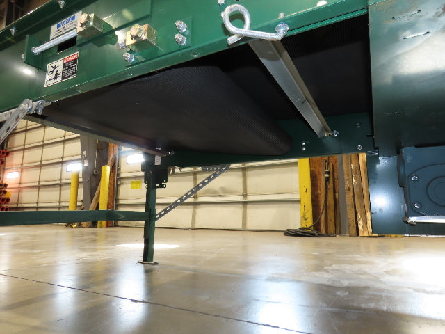 Dematic 39"x 10' Gapper Conveyor 34" Belt 2-Speed Package Gapping 90/160fpm 36"H