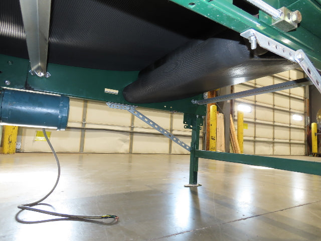Dematic 39"x 10' Gapper Conveyor 34" Belt 2-Speed Package Gapping 90/160fpm 36"H
