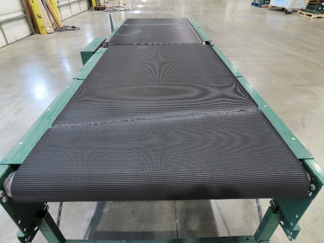 Dematic 39"x 10' Gapper Conveyor 34" Belt 2-Speed Package Gapping 90/160fpm 36"H