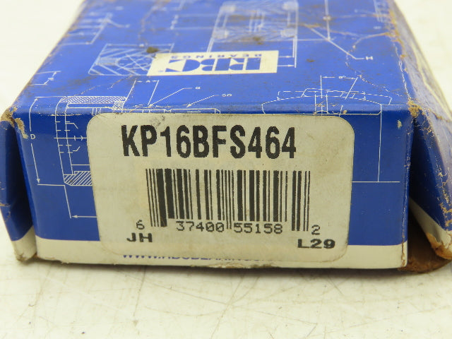 RBC KP16BFS464 Bearing 1" ID 1-3/4" OD 0.4370" Width Double Sealed Teflon