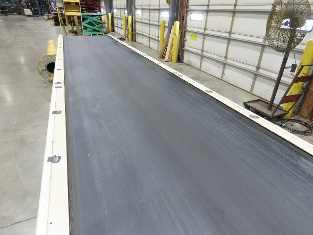LaRos 34"x 19' Slider Bed Conveyor on Wheels 29"Bed Width 115V 30FPM 36-48"H