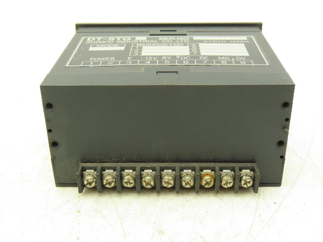 Shimpo Industrial DT-5TG-0 Digital Panel Tachometer 85-265VAC/24VDC Scalable