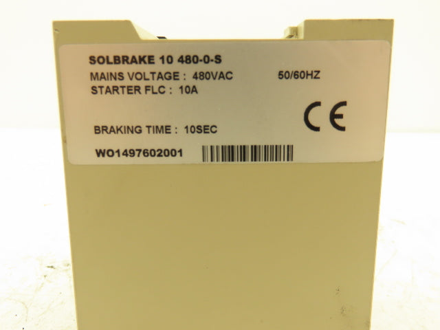 Solbrake WO1497602001 Clutch Brake Time & Torque Adjustment Controller 480VAC