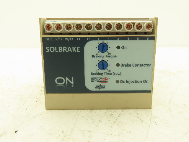 Solbrake WO1497602001 Clutch Brake Time & Torque Adjustment Controller 480VAC
