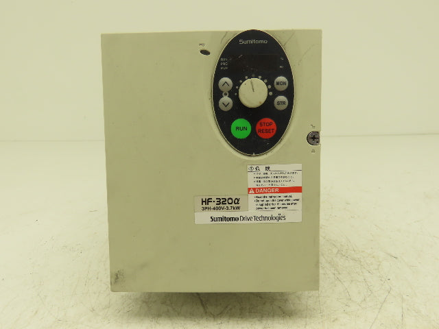 Sumitomo Machinery HF3214-3A7 VFD Inverter AC Drive 380/500V 3.7kW 5HP 3PH