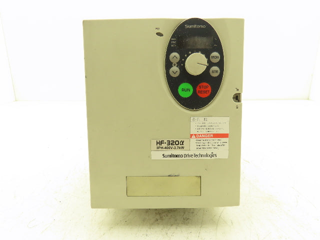 Sumitomo HF3214-3A7 VFD Inverter AC Drive 380/500V 3.7kW 5HP 3PH Missing Screw