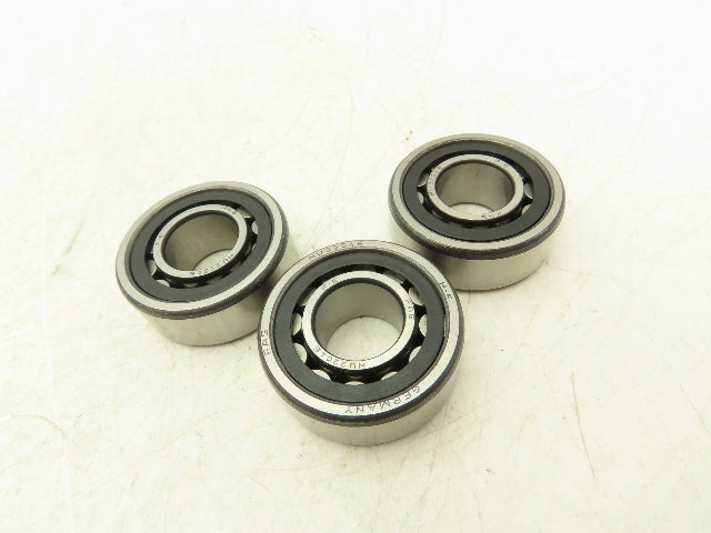 Fag NU2204E Roller Bearing 2Pc 20mm ID 47mm OD 18mm Width Lot Of 3
